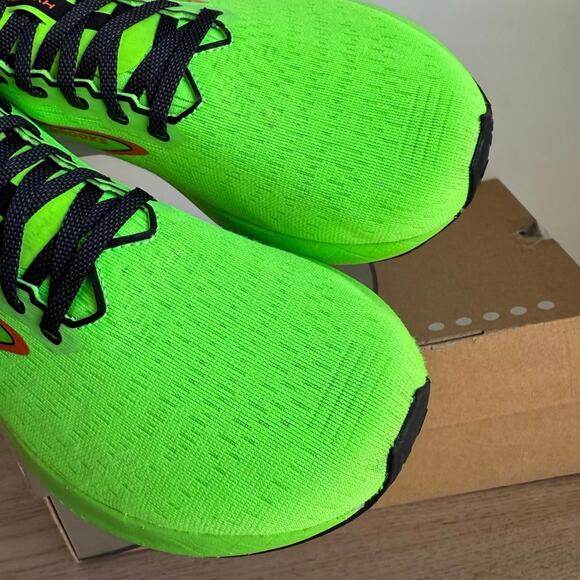 Brooks Hyperion ‘Green Gecko’ Men Athletic Running Sneakers - SZ  11 - Picture 10 of 12